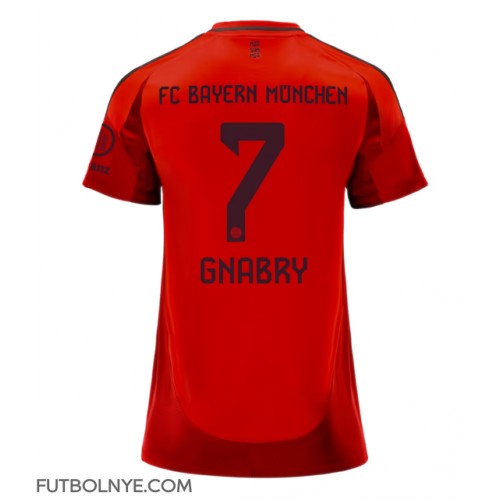 Camiseta Bayern Munich Serge Gnabry #7 Primera Equipación para mujer 2024-25 manga corta